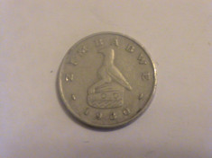 5 cent Zimbabwe 1980 foto