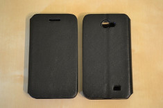 Husa ALLVIEW A4 YOU Flip Case Slim Black foto