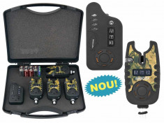 Set 4 Avertizoare ( Senzori , Avertizori ) Baracuda wireless TLI 22 + receptor ( statie ) Ultimul Model 2014 foto