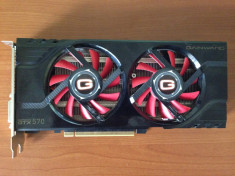 Placa video Gainward Nvidia GTX 570, 1280 mb ddr5, 320 bit, directx 11 !!! foto