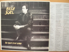 Disc vinil ( vinyl , pick-up ) BILLY JOEL - Innocent Man (Produs in Olanda de CBS Inc. - 1983 - in stare buna) foto