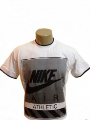 TRICOU NIKE AIR. Culoare: Alb. Produs Nou. SIGILAT. Bumbac. Fotografii REALE. foto