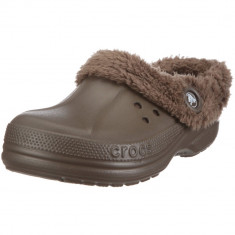 CROCS ORIGINALI papuci iarna imblaniti noi femei, cu eticheta - model polar blitzen culoare espresso marime W7 ( 37.5) foto