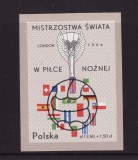 POLONIA 1966 FOTBAL CUPA MONDIALA