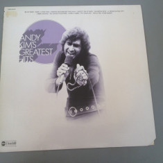 ANDY KIM - GREATEST HITS - (1974) - ABC REC- DISC VINIL/PICK-UP - made in USA