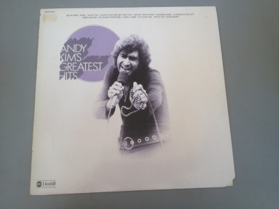 ANDY KIM - GREATEST HITS - (1974) - ABC REC- DISC VINIL/PICK-UP - made in USA foto