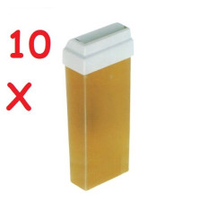 10 x ceara pentru epilat de unica folosinta la cartus Italia- Ro.Ial, set de ceara depilatoare cu miere pentru incalzitor foto