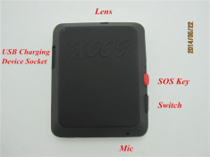 Video foto microfon prin GSM tracker GPS X009 spion camera ascunsa foto