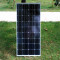 Panou Solar 100w Fotovoltaic Monocristalin, eficienta celule 17,5% ,produce curent pt bec led, pompa apa 12v, acumulatori , frigider 12v , invertor