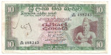 CEYLON 10 Rupees 1973 F