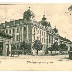 1540 - ORADEA, Jewish shop, cart, Litho - old postcard - used - 1900