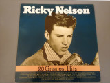 RICKY NELSON -20 GREATEST HITS (1987/SPA REC /PORTUGAL) - DISC VINIL/ROCK&#039;N&#039;ROLL