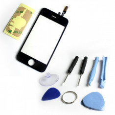 Touchscreen digitizer sticla geam touch screen iphone 3gs + Adeziv + Ustensile foto