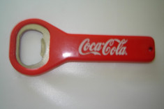 Deschizator capace Coca Cola cu maner din plastic foto