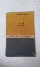 FAMILIA SI RELIGIA - TUDOR R. POPESCU, D. BRUDARIU