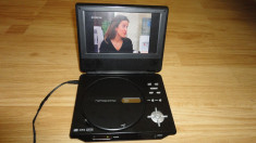 DVD PLAYER PORTABIL, AUTO, MASINA 7 INCH foto