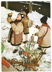 #carte postala(marca fixa)-FELICITARE -Plugusorul