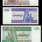 MYANMAR BURMA █ SET 50 Ps +1+5+10+20+50+100 Kyats █ 1994 P-68-74 UNC necirculata