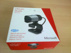 Camera Web HD Microsoft Lifecam Studio 1080p foto