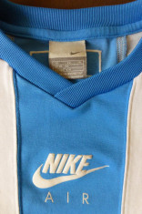 Tricou Nike AIR; marime XL adolescenti (un S la noi): 49 cm bust, 61 cm lungime, 45 cm intre umeri; impecabil foto