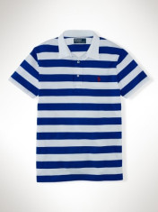 Tricou polo Ralph Lauren Striped masura M foto