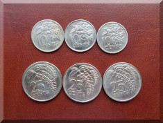 Colectie Trinidad Tobago: Lot 6 monede diferite - Stare Excelenta! foto