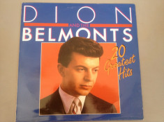 DION AND THE BELMONTS - 20 GREATEST HITS (1985 /BR REC /BELGIUM ) - DISC VINIL foto