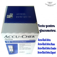 Teste Glicemie Accu Chek Aviva 10 buc (1 cutie) Teststreifen foto