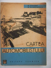 CARTEA AUTOMOBILISTULUI M.Stavrat foto