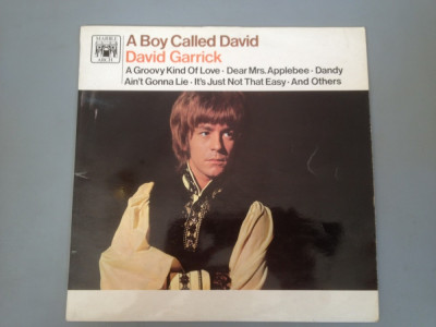 DAVID GARRICK - A BOY CALLED DAVID -DISC RAR -(1967PYE REC/ENGLAND) - DISC VINIL foto