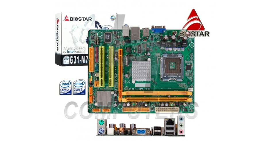 Biostar G31E-M7 6.x Onboard VGA Drivers Windows XP Biostar G31E-M7 6.x Onboard VGA Windows Vista 64-BIT