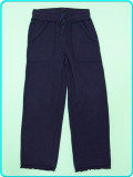 Pantaloni de trening, bumbac+elastan, subtiri, ALIVE&rarr; fetite | 5&mdash;6 ani | 116 cm, Mov, Fete