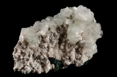 Zeolith Apophyllite Stilbite Heulandite ( flori de mina , roci , minerale , cristale) foto