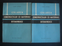 KARL LUFSKY - IZOLAREA CONSTRUCTIILOR CU MATERIALE BITUMINOASE 2 volume foto
