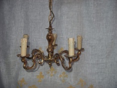 candelabru bronz foto