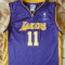 Maieu baschet NBA Lakers MALONE 11 de la Reebok; marime L adolescenti (un S normal): 53 cm bust, 52.5 cm lungime; impecabil, ca nou