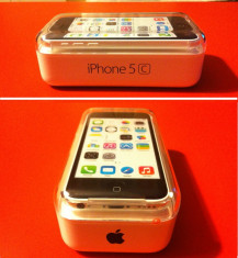 Telefon Apple iPhone 5C, 32GB, Alb, NOU, cutie sigilata, cu garantie! foto