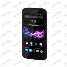 Smartphone QUAD CORE DUAL SIM K&amp;amp;amp;M Kruger&amp;amp;amp;Matz MIST negru NOU 0405 foto