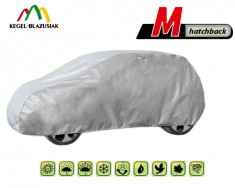 Prelata auto Mobile Garage M Hatchback, impermeabila in exterior , anti-zgariere in interior ,lungime 380-405cm foto