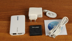 Router 3G/4G portabil cu acumulator integrat TP-LINK TL-MR3040 foto
