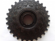 Vand grup / bloc pinion / pinioane 6 viteze / pinioane marca Sachs - Maillard ( 14 - 28 ) foto