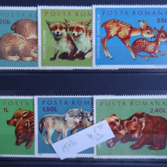M632 pui de animale-1972 -timbre nestampilate-guma originala