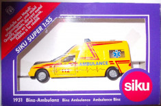 SIKU-SCARA 1/58- AMBULANTA MERCEDES BINZ - ++2501 LICITATII !! foto