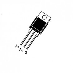 Triac 6A 400V Bt06/400B foto