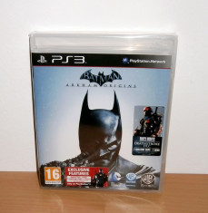 Joc Playstation PS3 - Batman Arkham Origins + coduri Collector&amp;#039;s Edition DLC bonus , nou , sigilat foto