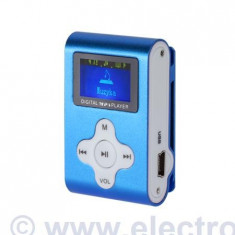 MP3 PLAYER CU FUNCTIE REPORTOFON ALBASTRU foto