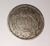 20 heller Austria 1893 ( deteriorata ), Europa