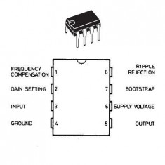 Amplificator Audio 1.2W 9V 8 Ohm foto