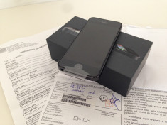 Apple IPHONE 5 16GB BLACK NOU - NEFOLOSIT , NEVERLOCKED + GARANTIE ! foto