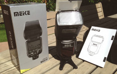 Blitz Meike MK-910 i-TTL Master Flash Speedlite as SB-910 for Nikon D800 D7000 D7100 D600 D3 Nou foto